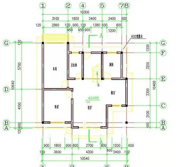 具体户型格局看下面户型图(尺寸比例1:100)