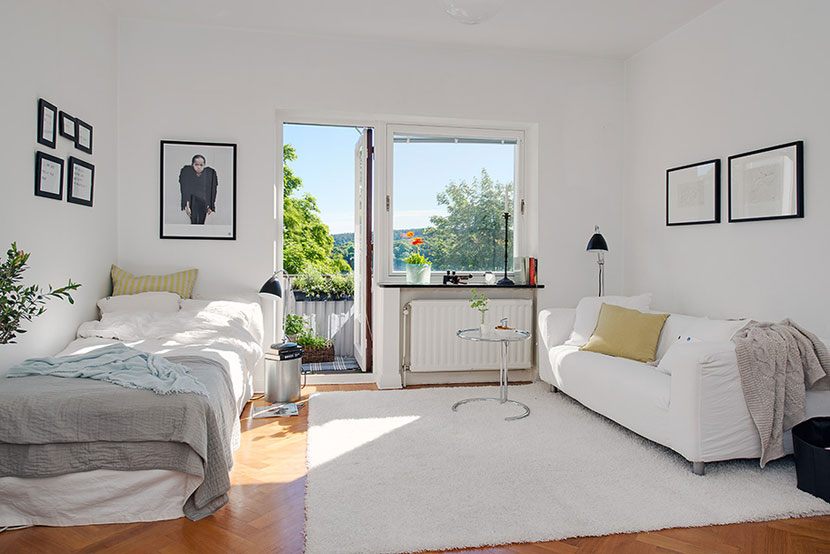 一个人的世界 26平方米的蜗居 白领公寓,现代简约风格,单身公寓