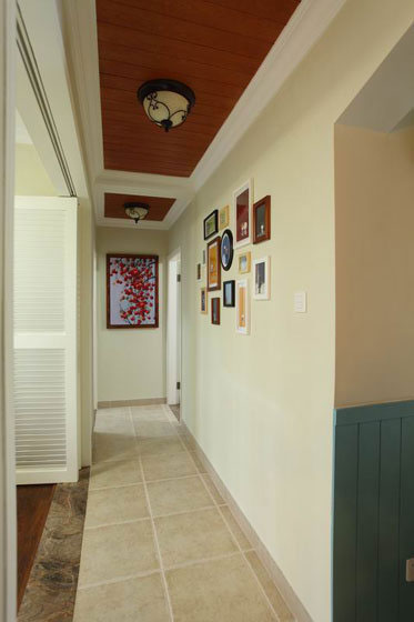 三室一厅法式风格走廊装潢效果图
