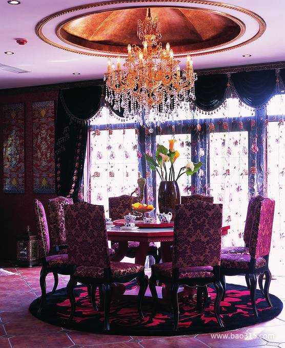 东南亚风格餐厅装修图片