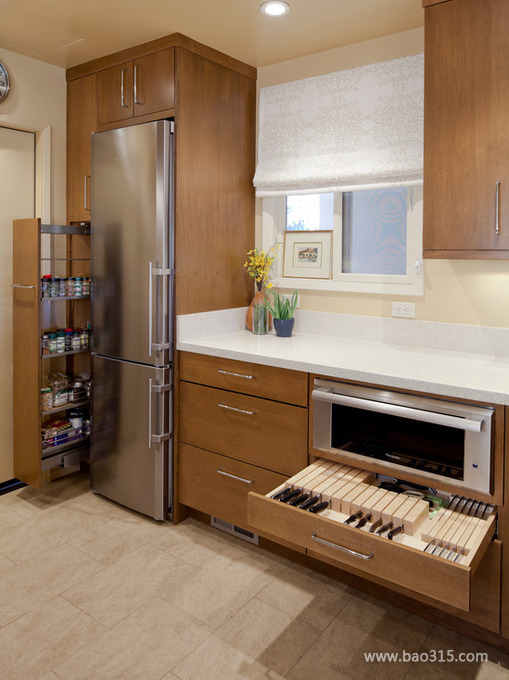 多功能现代橱柜,创造新时代的厨房空间
