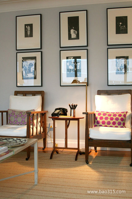 艺术之感的客厅沙发背景墙装修效果图