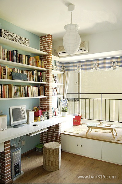 舒适惬意的小书房设计