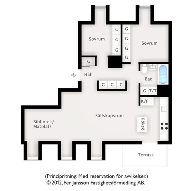 彩色书墙 瑞典小清新白色阁楼 公寓装修,经济型装修,宜家风格
