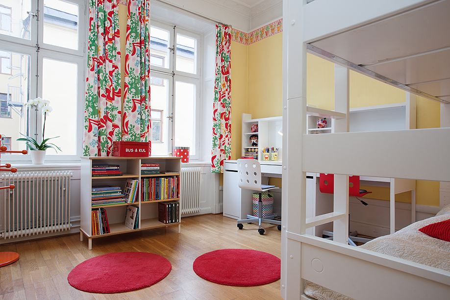 北欧风复式宜家儿童房装修效果图