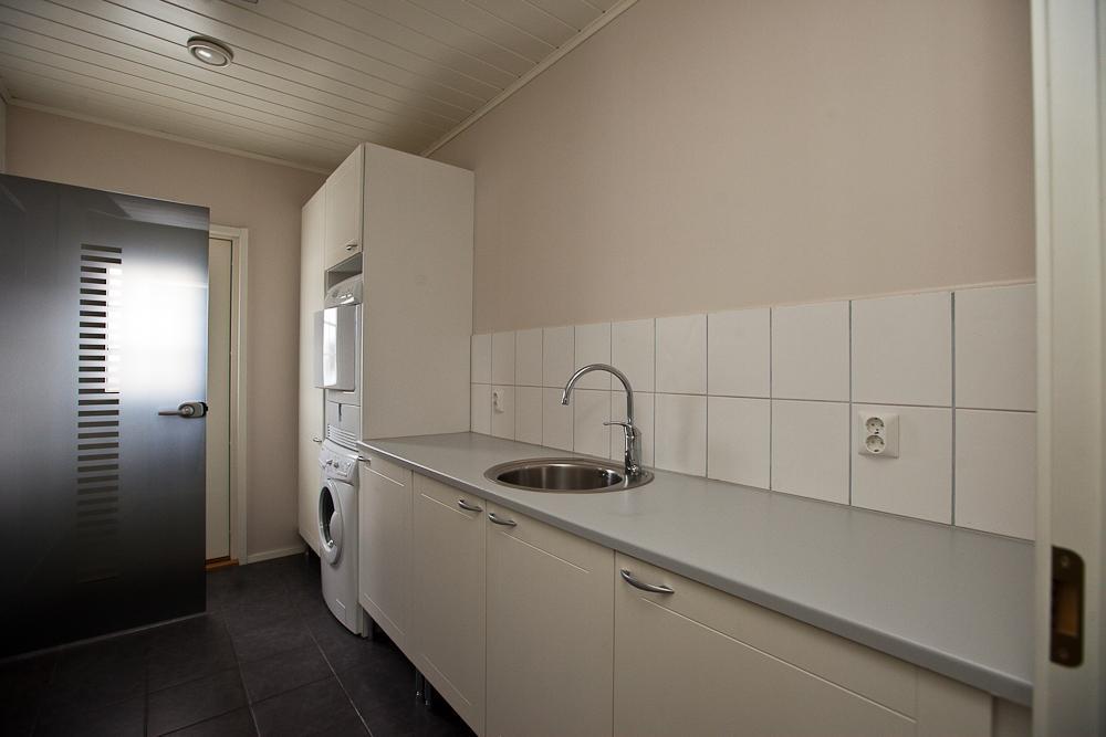 明媚白色 北欧风简约两居室 二居室装修,经济型装修,简约风格,洗衣房