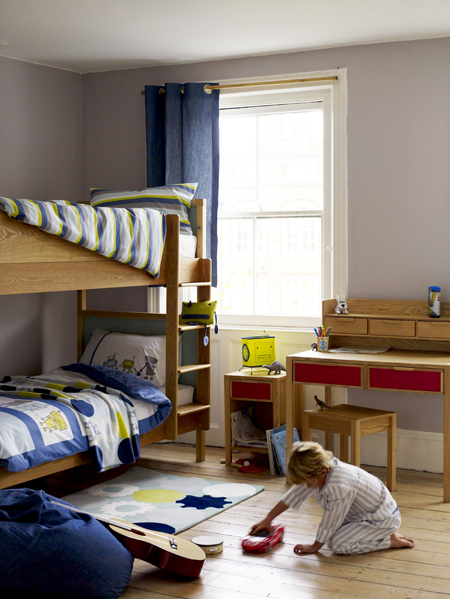 个性独特空间 十种清丽儿童房 富裕型装修,儿童房,儿童床,书桌