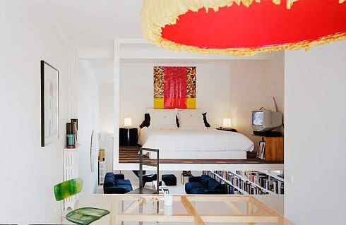 简约舒适错层公寓 有序放大空间 简约风格,二居室装修,公寓装修,
