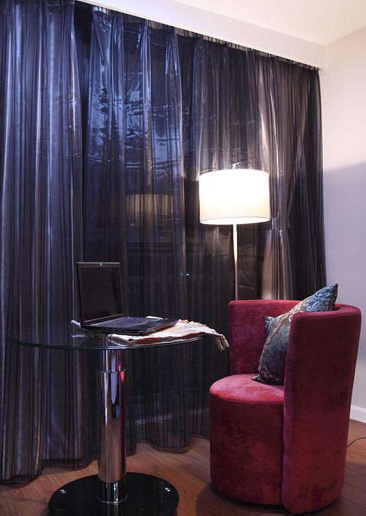 黑白舒适复式 简约家居 复式装修,富裕型装修,简约风格,沙发,茶几,窗帘,灯具
