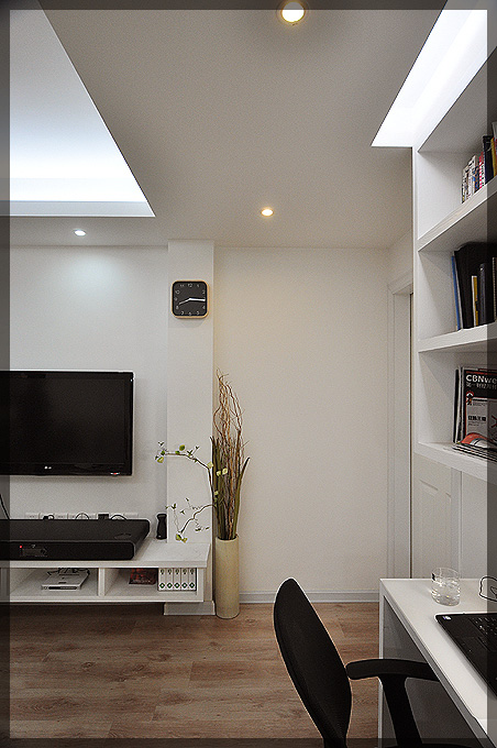 简约风格两室一厅小户型40平米客厅电视柜效果图