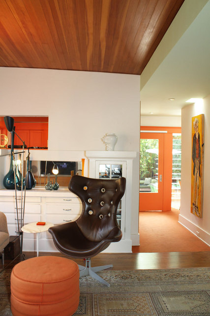 橙色调温暖设计 安然悠闲时尚生活 ,,别墅装修,110平米装修,经济型装修,简约风格,混搭风格,海外家居,客厅,收纳柜
