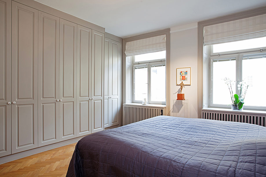 北欧风格复式卧室衣柜装修效果图