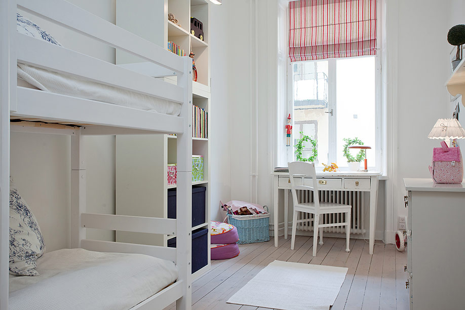 紧随时尚潮流 北欧公寓也要混搭一把 公寓装修,小户型装修,富裕型装修,北欧风格,宜家风格,海外家居,儿童房,床