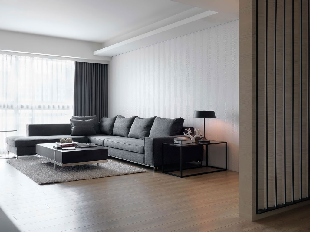 厅区以开放方式表现，凸显开阔、框场的空间质感。
