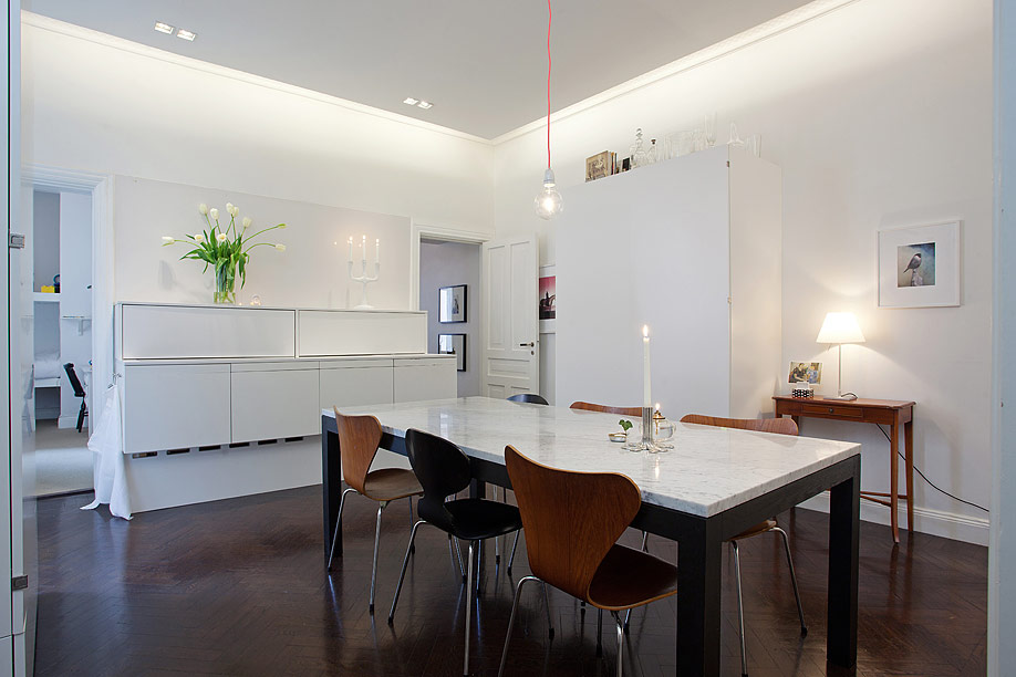 色彩北欧公寓 微小改变空间大精彩 复式装修,60平米装修,经济型装修,宜家风格