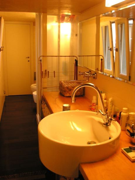 60平米小户型跃层简约浴室浴室柜装修效果图