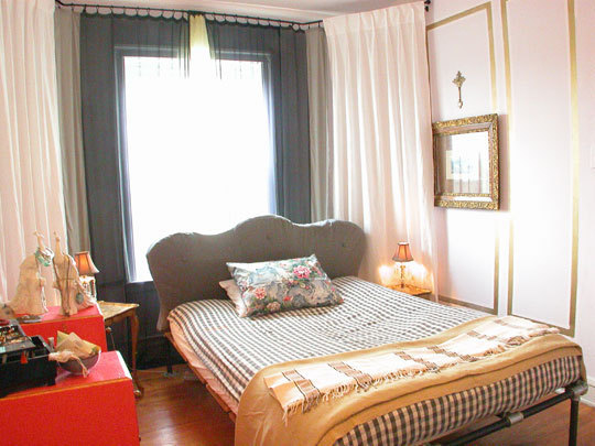 70平浪漫东南亚风一居室公寓卧室装修效果图