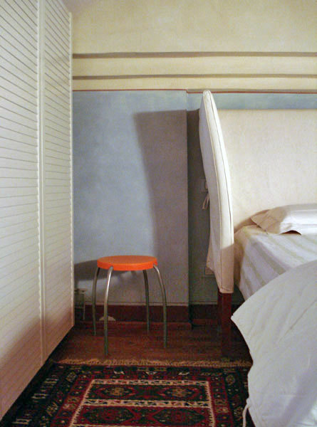 英式风格公寓卧室地毯软装效果图