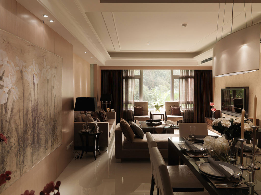 自在现代简约时尚 白色典雅居室 简约风格,公寓装修,四房装修,富裕型装修,140平米以上装修,台湾家居