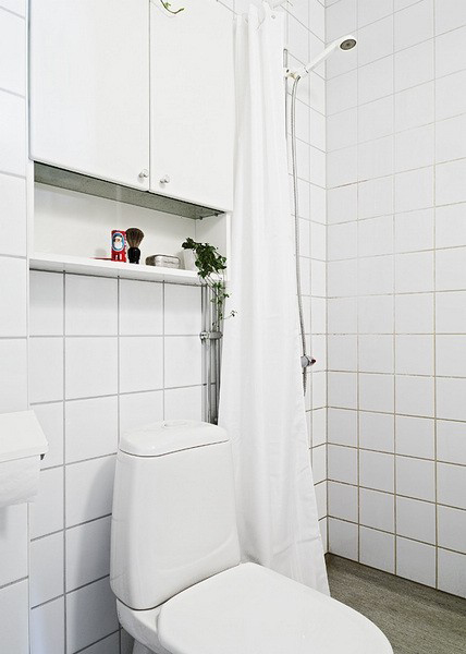 46平简约小资公寓 经济实惠 小户型装修,经济型装修,简约风格,卫生间,浴室柜
