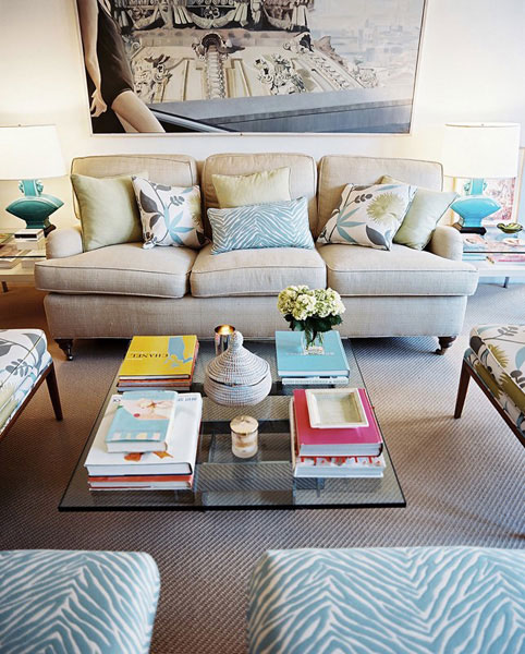 美式客厅 30个美式风格沙发搭配方案 美式风格,客厅,沙发,茶几,唯美