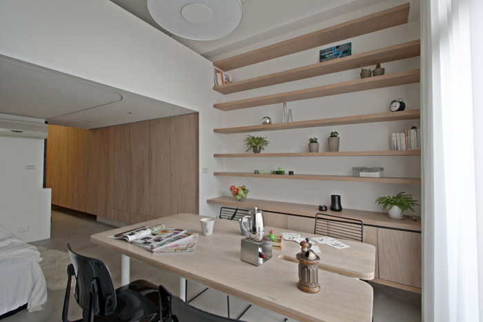 日式风格大一居室创意设计效果图