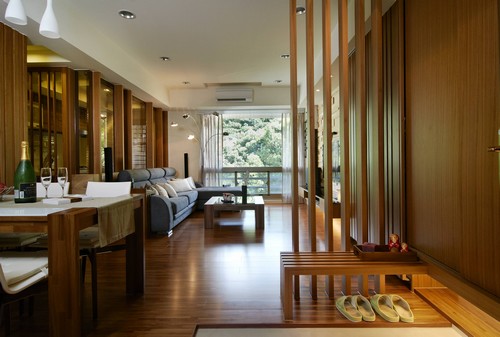 日式自然清新家 一家人的幸福生活 120平米装修,经济型装修,日式风格,隔断,吊顶