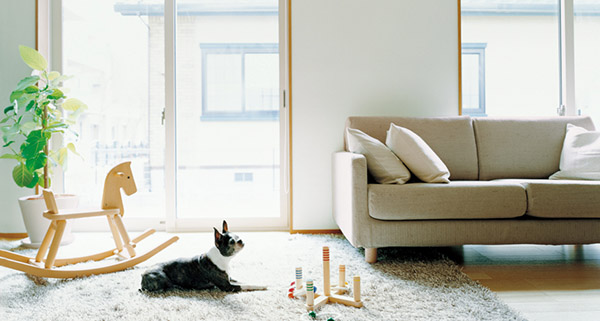 120平日式muji风二居室客厅装修效果图