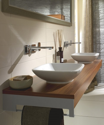 7款简洁浴室设计 享受精致生活 富裕型装修,简约风格,卫生间,洗手台
