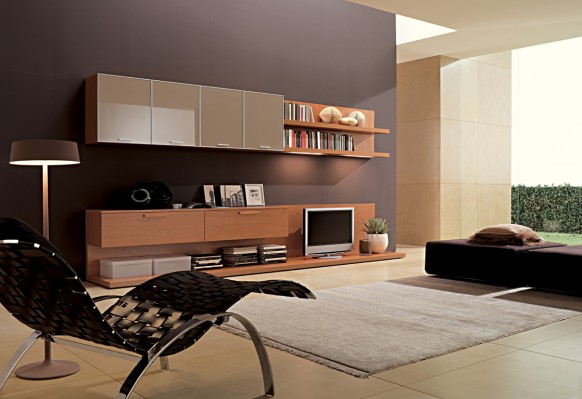 简洁客厅设计 稳重内敛宜人居 公寓装修,130平米装修,豪华型装修,简约风格,客厅,电视柜