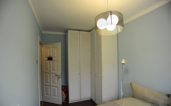 宜家风格两室一厅小户型5平米卧室装潢效果图
