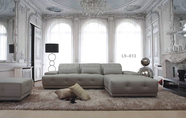大气简约风 10款精品皮质沙发推荐 简约风格,富裕型装修,客厅,沙发,奢华,米色
