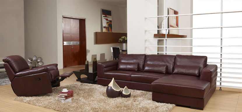 百搭的总色调沙发适合放在任何简约的空间中。