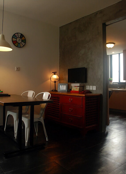 多功能区，集餐厅客厅休闲区为一体。
