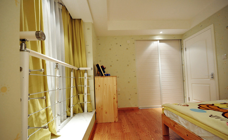 简约风格一室一厅超小户型20平米卧室装修效果图