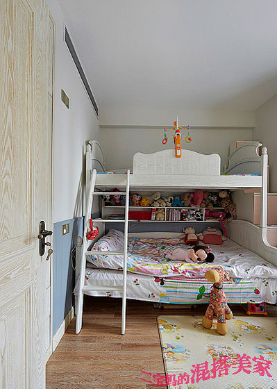 120平美式三居室儿童房装修效果图