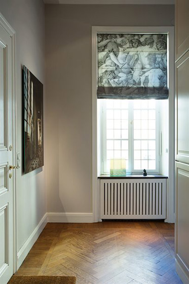 完美色彩平衡 瑞典199平大公寓 北欧风格,140平米以上装修,大户型,公寓装修,过道
