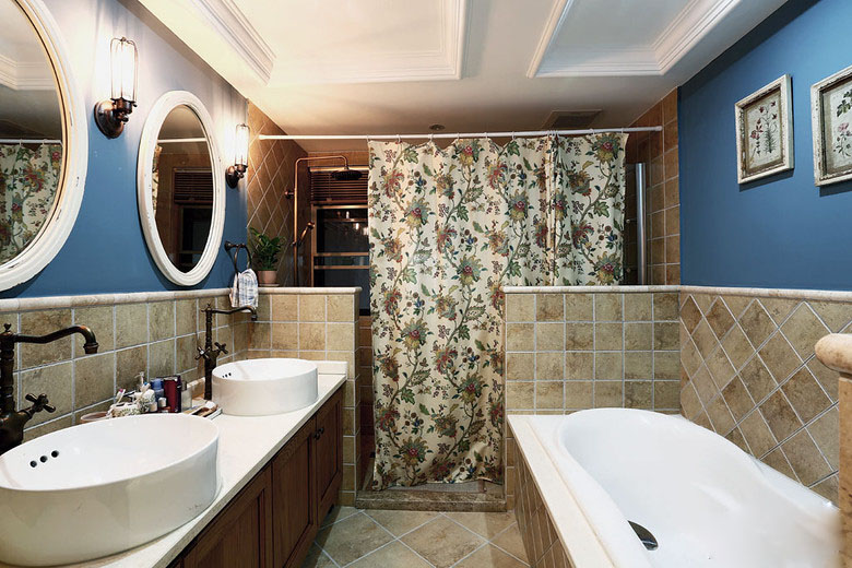 地中海浴室，我们的家，要什么风格就有什么风格！