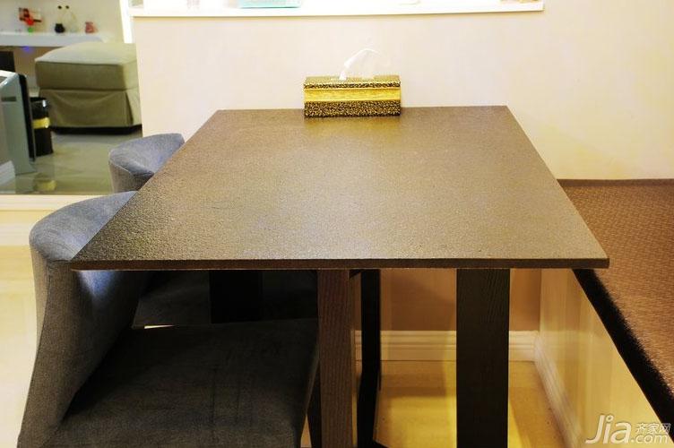 餐厅比较简单，桌子是1.4米的。