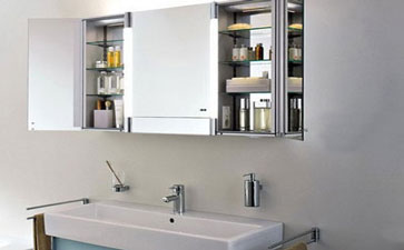 卫浴间收纳：卫浴镜柜如何搭配选择