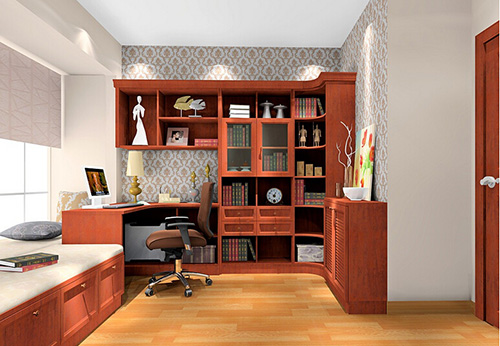 五款别样的书房家具设计，书房家具设计效果图