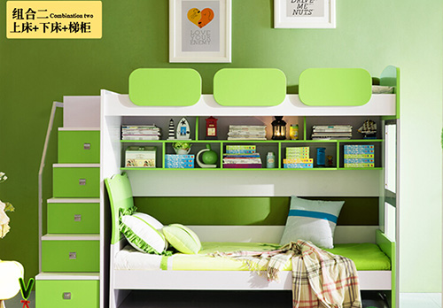 3款儿多功能带书桌床，为小户型家居节省空间