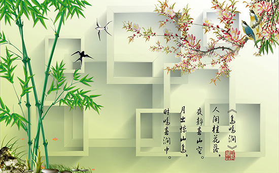 家居裝飾，讓梅蘭竹菊裝點(diǎn)家居詩意