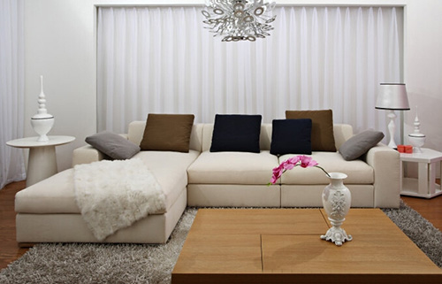 客厅沙发摆放设计的7种方式