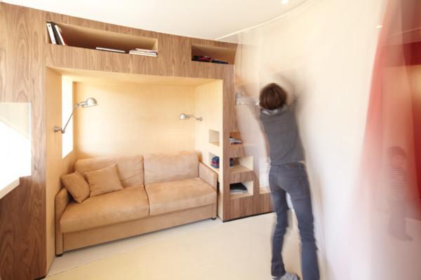 创意家居 打造一个房间8张床设计