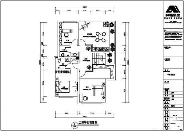 180平米中式風格樓中樓裝修案例