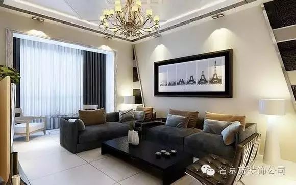 后现代风格客厅装修效果图赏析
