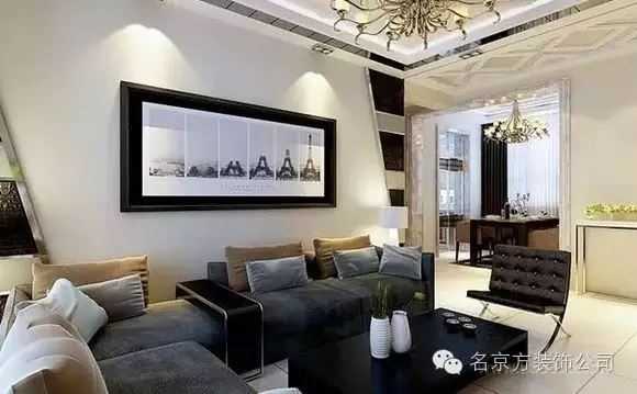 后现代风格客厅装修效果图赏析
