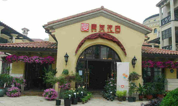 五款法式風(fēng)格鮮花店門頭裝修圖，感受法式的浪漫