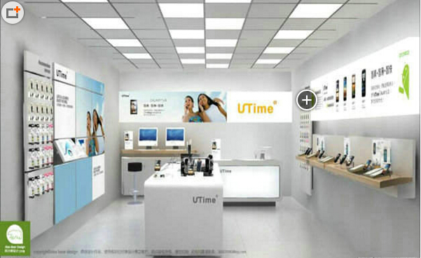 10平米手机店怎么装修?小型商场手机店装修案例分享